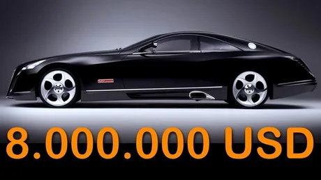 Maybach Exelero vândut pentru 8 milioane de dolari