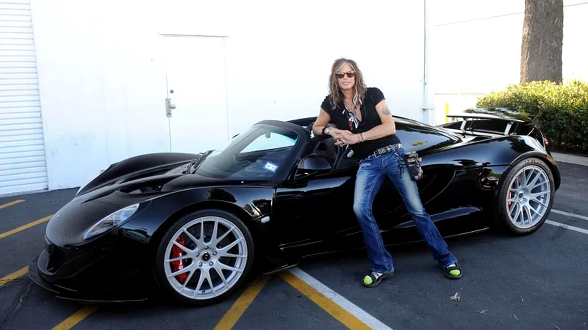 Vezi ce supercar de 1.200 CP şi-a cumpărat vedeta de la Aerosmith