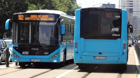 Autobuzele nu vor mai circula pe liniile de tramvai, în București. Din ce motiv