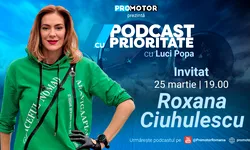 Roxana Ciuhulescu la „Podcast cu prioritate” #4. Noul episod apare sâmbătă, 25 martie, ora 19:00