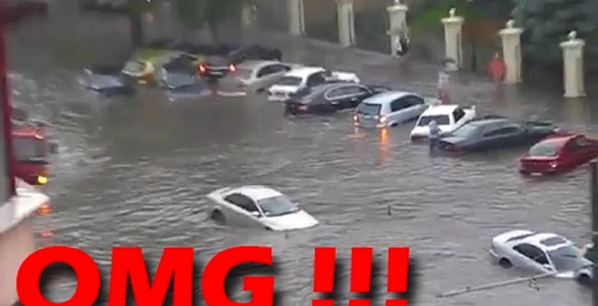 S-a plâns cineva de inundaţii în Bucureşti? Ia vedeţi ce-a fost la Odessa, în Ucraina!