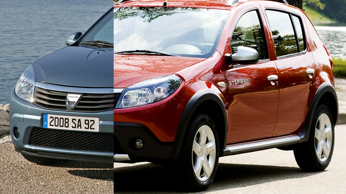 Dacia Sandero Stepway vs Dacia Sandero