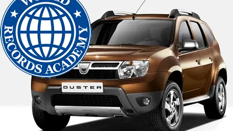 Dacia Duster deţine un record mondial