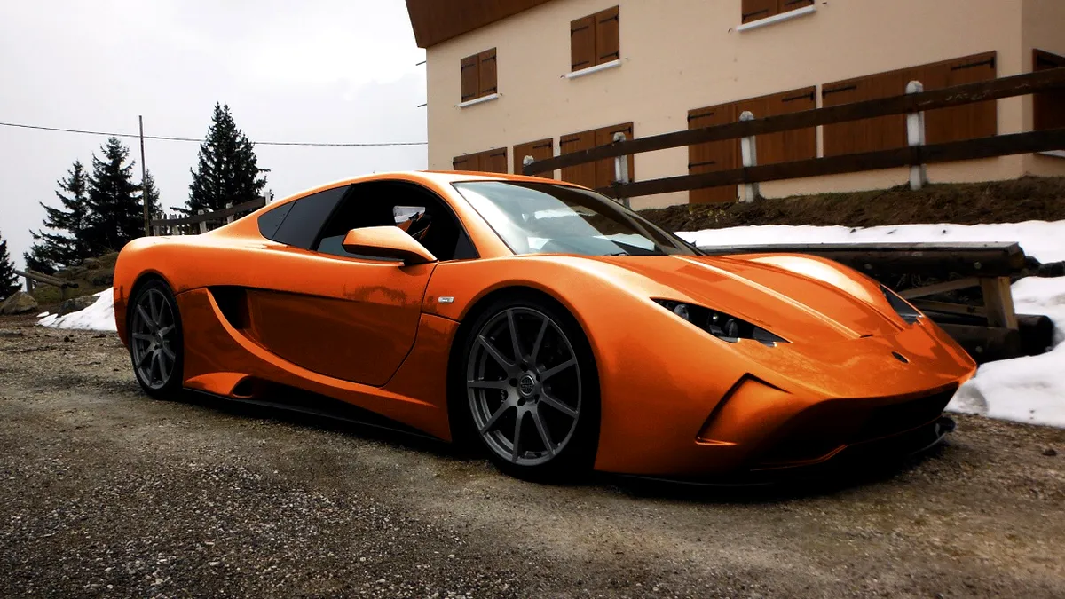 Vencer Sarthe - un nou supercar produs în serie redusă în Olanda UPDATE