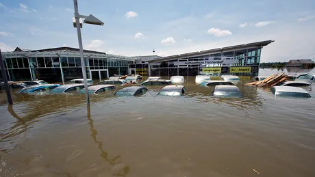 Ghinion pentru VW: mii de maşini noi afectate de furtunile puternice din Germania