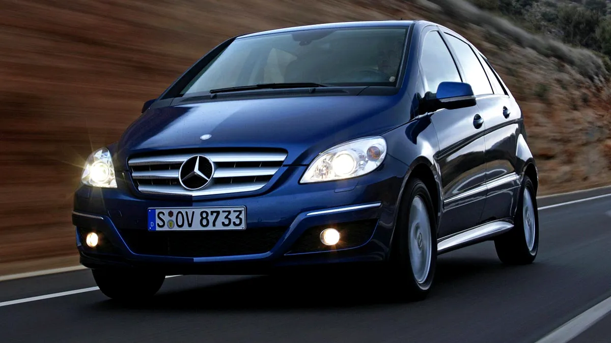 Mercedes B Class facelift