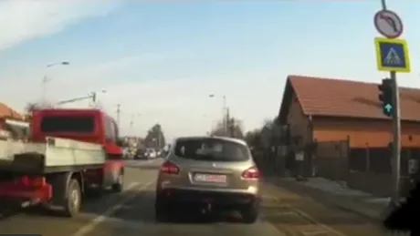 Poliţia ne arată de ce nu e bine să înjuri un Nissan Qashqai - VIDEO