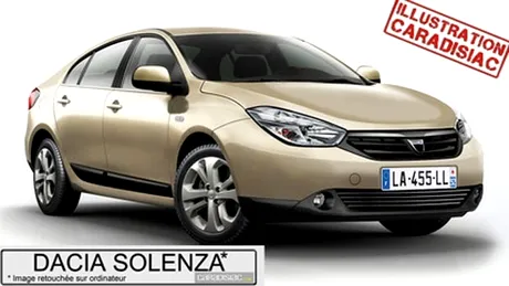 Ipoteză bizară: noua Dacia sedan se va numi Solenza?