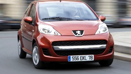 500.000 unităţi Peugeot 107