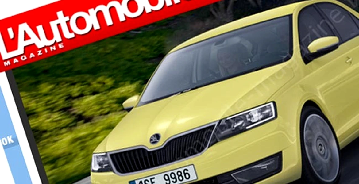 E oficial: Skoda Popular va fi principalul rival al noii Dacia Logan 2!