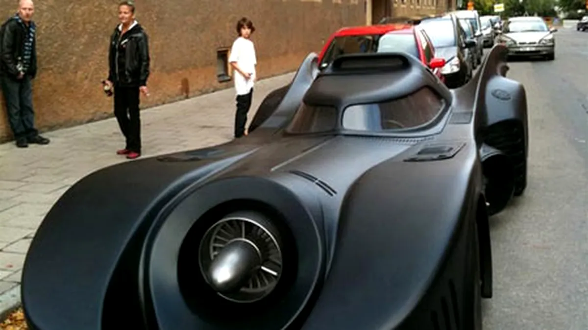 Batmobile - replică în Suedia