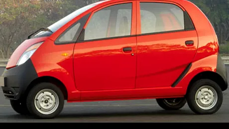 Tata Nano se vinde mai scump second hand