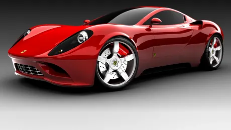 Ferrari Dino - schiţă-concept