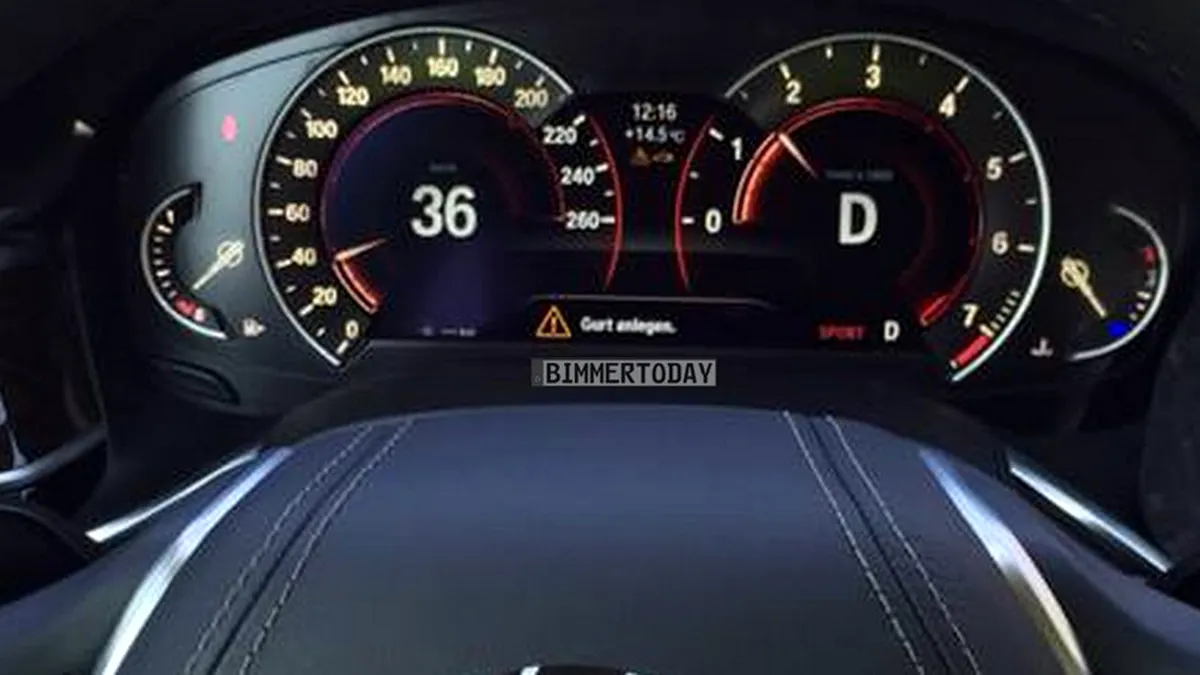 Fără secrete: cadranele de bord ale noului BMW Seria 7