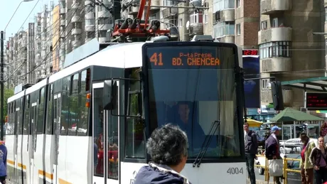 Circulaţia liniei de tramvai 41 va fi suspendată timp de două luni între Podul Grant şi Ghencea 