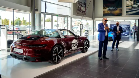 Un Porsche 911 Targa 4S Heritage Design Edition se adaugă seriei Porsche din cadrul Țiriac Collection