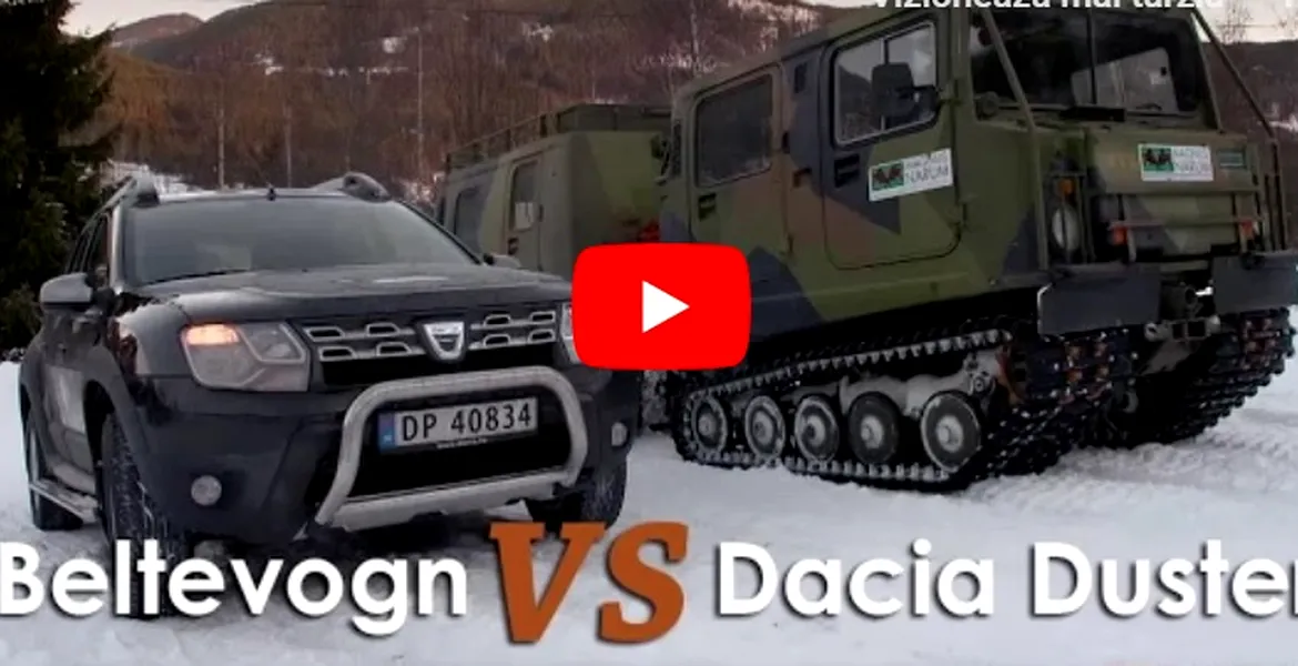 Cum se descurcă Dacia Duster pe zăpadă? Norvegienii sunt impresionaţi – VIDEO