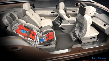 Bentley lansează cele mai avansate scaune auto - Airline Seat Specification 