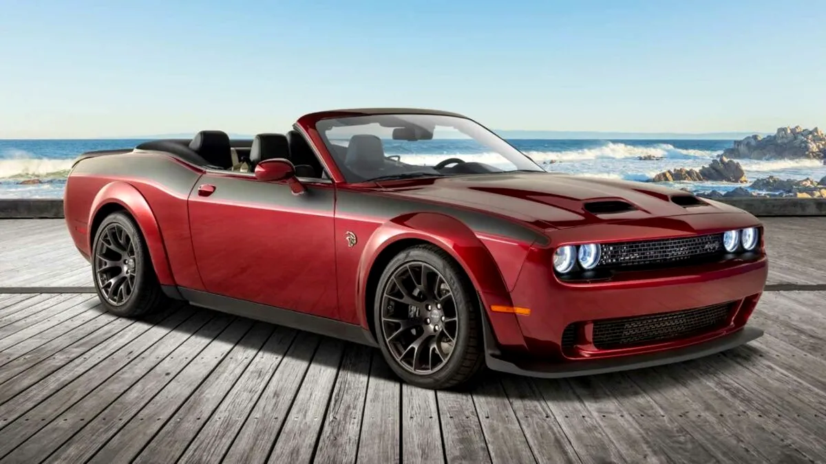 Dodge lansează o versiune decapotabilă a emblematicului muscle-car Challenger