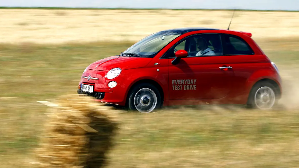 Fiat 500 Multijet - Test în RO