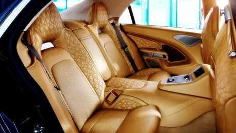 Iată şi primele imagini cu interiorul exclusivistului Aston Martin Lagonda