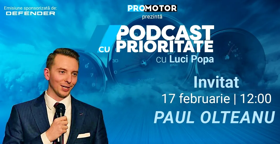 Paul Olteanu explică psihologia șoferilor români în „Podcast cu Prioritate” #64 by ProMotor