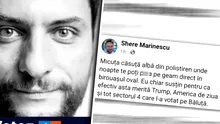 Fost candidat la șefia USR, consilier pentru mai mulți parlamentari, manager de proiect în partid, înjură America și pe președintele Trump: „Micuța căsuță albă, unde noaptea te poți p… direct în Biroul Oval! Asta merită Trump, America, de ziua ei!”. Ce a declanșat reacția vulgară a USR-istului