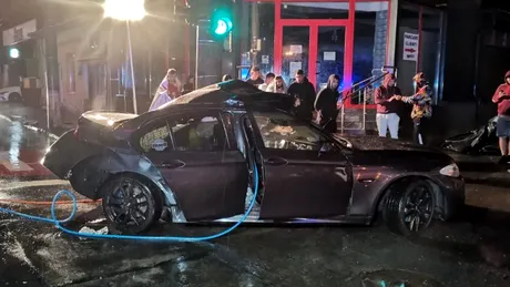Șofer începător, accident fatal la volanul unui BMW