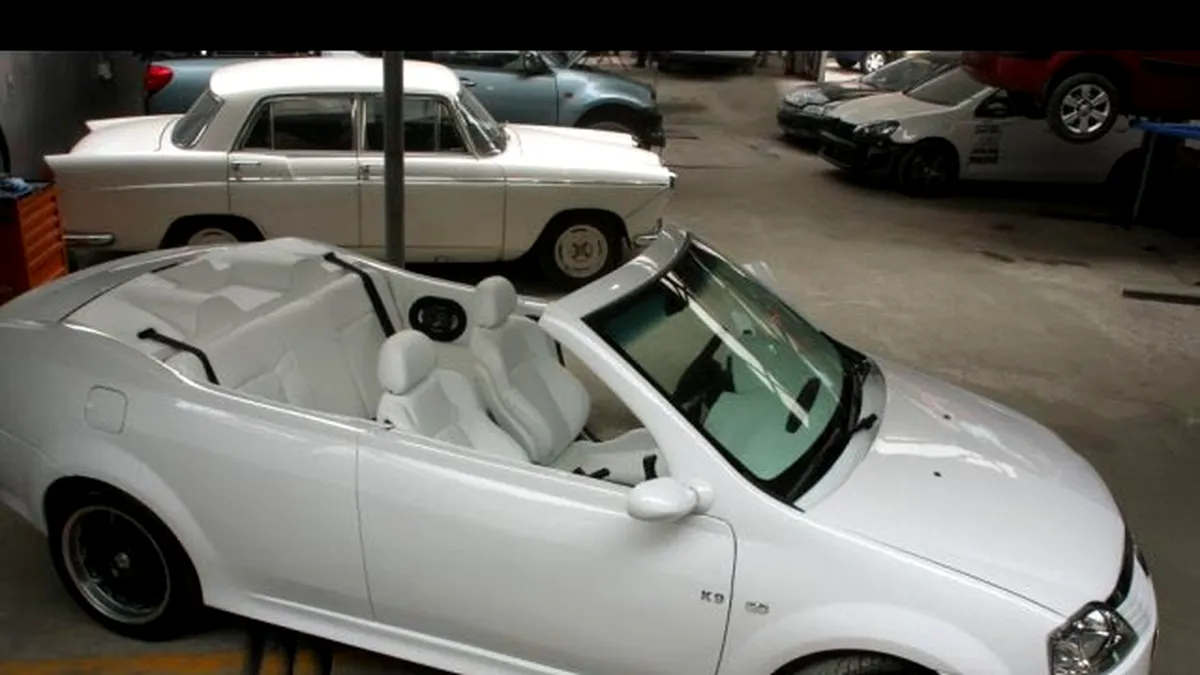 E REALĂ: Dacia Logan Cabrio, creaţie a K9 Service
