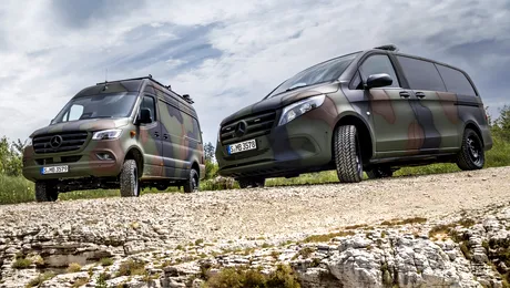 <span class='prepend'>Foto |</span> Mercedes-Benz va realiza variante militare pentru Clasa G. Vor fi prezentate la Eurosatory 2026