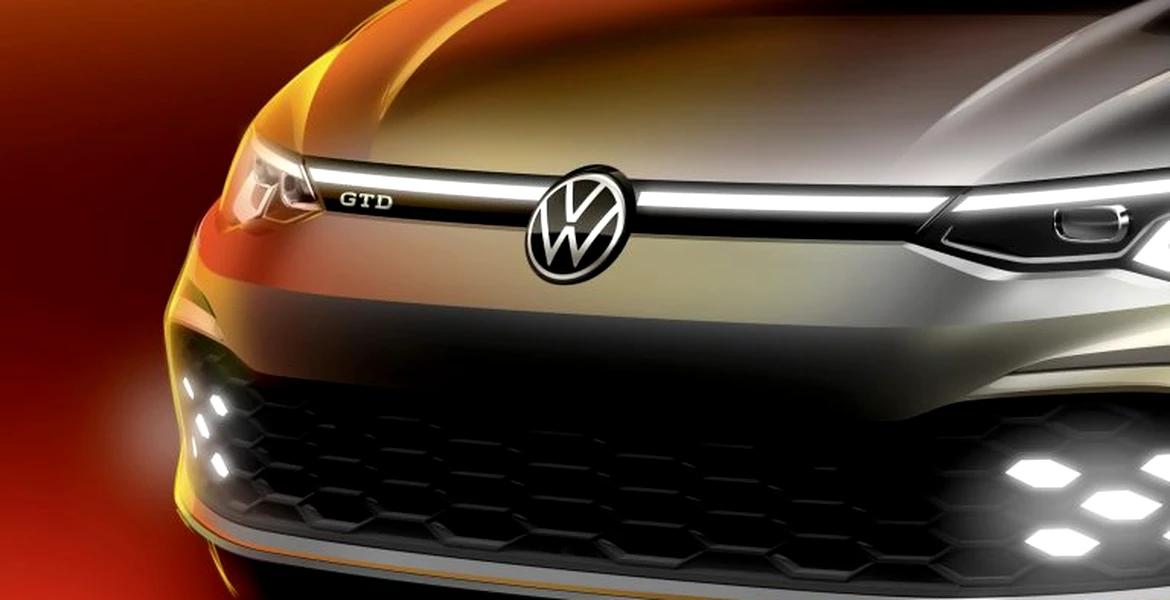 Noul Volkswagen Golf GTD va fi prezentat la Geneva