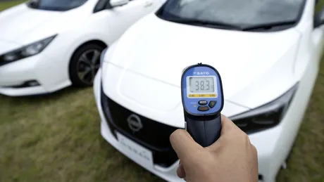 Nissan dezvoltă un nou tip de vopsea auto care să reducă temperatura de la interior - VIDEO