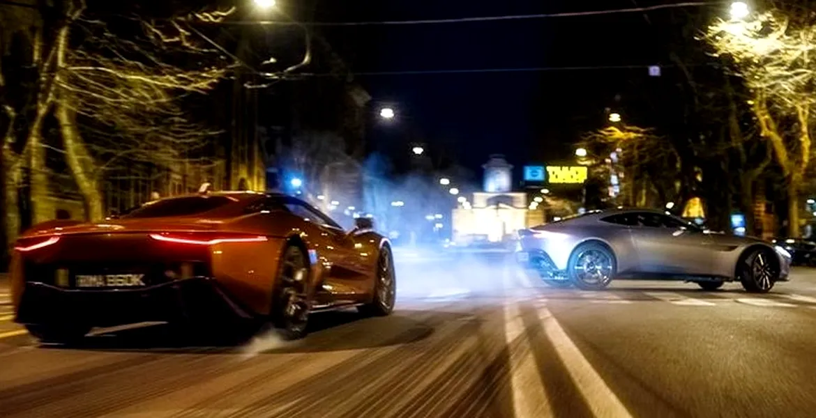 Cam câte milioane de euro crezi că au păpat cascadoriile cu maşini din James Bond Spectre? [VIDEO]