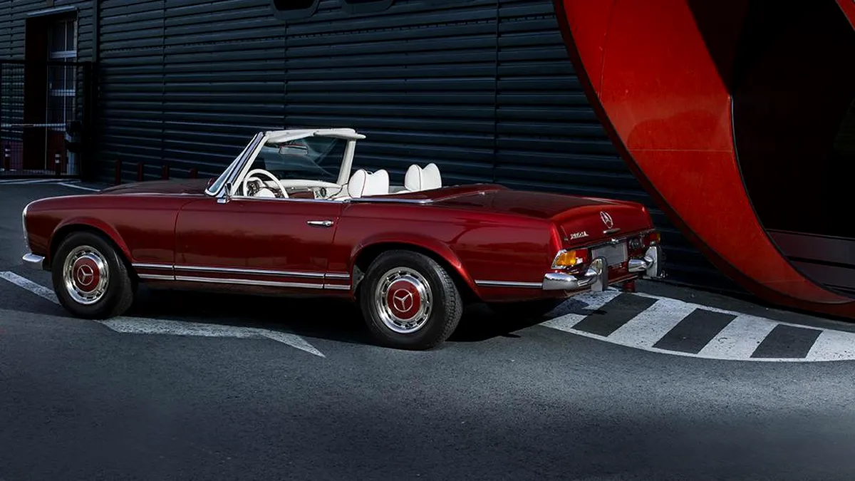 Overdrive restaurează un Mercedes-Benz 280SL din 1971