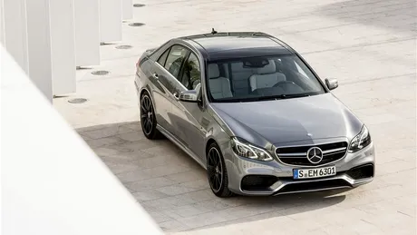 Oficial: Mercedes-Benz E 63 AMG facelift, berlina şi breakul