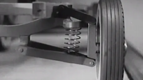 Tu ştii cum funcţionează suspensia unei maşini? Un clip din 1938 face o descriere perfectă