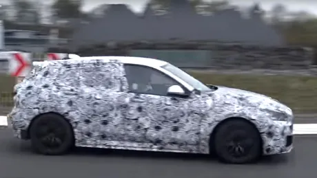 Noul BMW M140i, spionat la teste pe Nürburgring - VIDEO