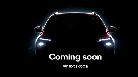 Skoda îşi măreşte familia de crossovere. Premiera mondială a noului model Skoda va avea loc în martie 2019 - VIDEO