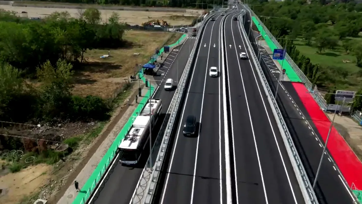 Primul tronson al Centurii Metropolitane Cluj a fost deschis. DN1 are acum 6 benzi între Cluj-Napoca și Florești