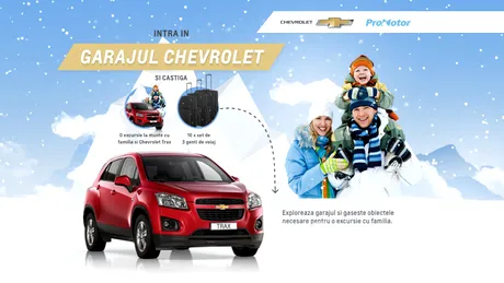 Concursul Garajul Chevrolet a ajuns la final! Te numeri printre câştigători?