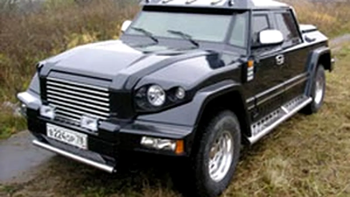 Rival rusesc pentru Hummer: Combat T98