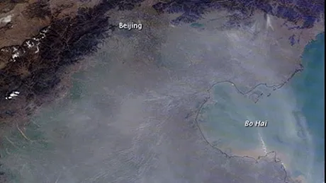 NASA are dovada că în China e cea mai mare poluare auto!