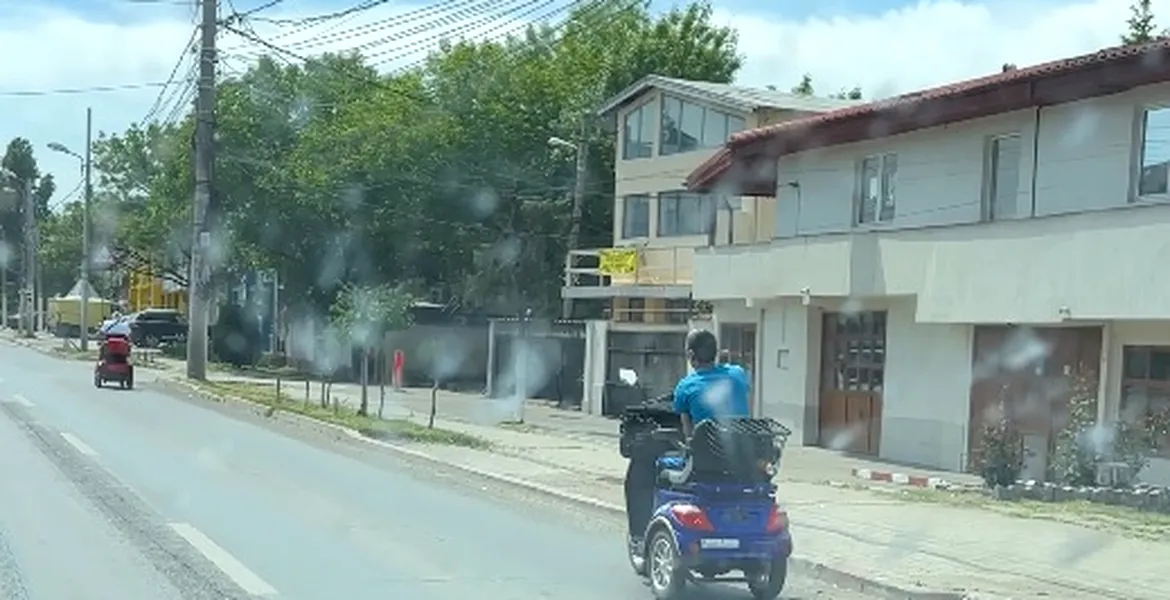 2025: E permisă circulația cu un cărucior electric destinat vârstnicilor/persoanelor cu dizabilități pe drumurile publice?