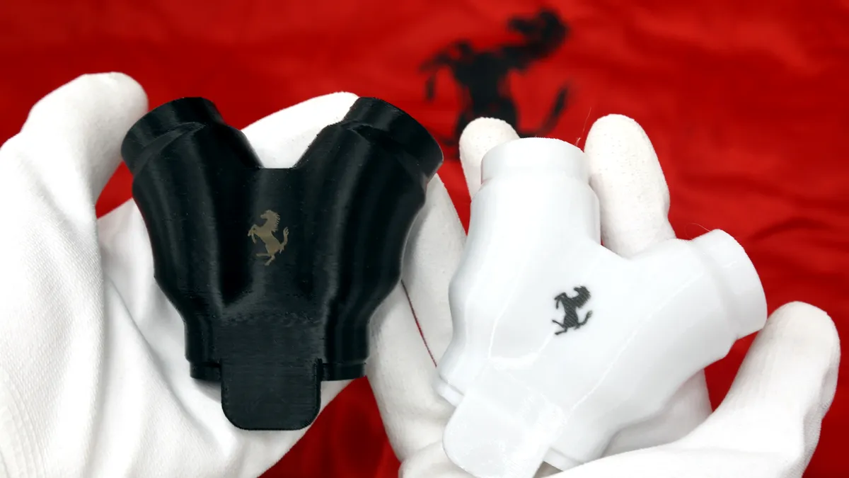 Cum arată valvele respiratorii produse de Ferrari - VIDEO