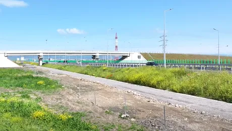 Video – Șoferii sunt avertizați să nu circule pe drumurile tehnologice ale Autostrăzii A7. DRDP anunță controale și plângeri la Poliție