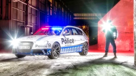 Poliţia australiană a primit un Audi RS4, dar n-are voie să-l folosească în urmăriri