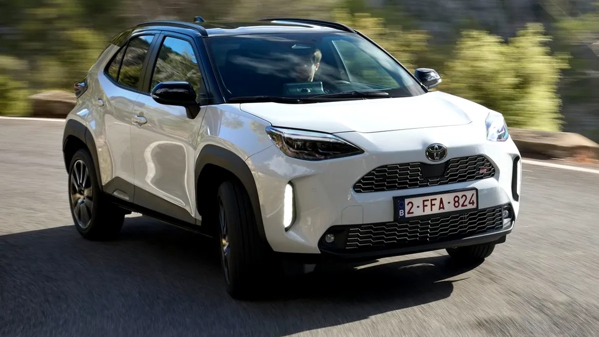Toyota își consolidează poziția în Europa: Yaris Cross rămâne modelul cel mai vândut în 2025