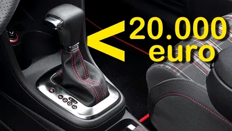 Maşini automate sub 20.000 euro pe piaţa noastră în 2011