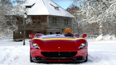 Un Ferrari Monza SP1 cu doar 25 de kilometri la bord va fi scos la licitație în mai 2023