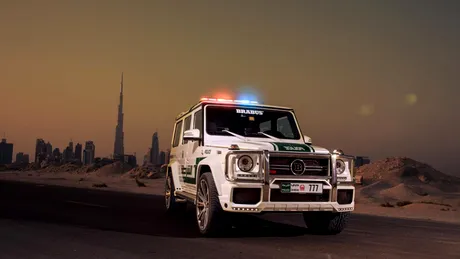 Poliţia din Dubai a primit un Brabus B63S